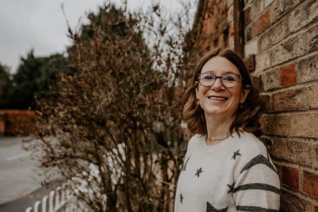 Heckington yoga teacher Ann Riddell.