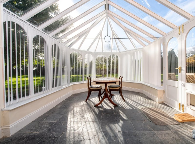 The conservatory.