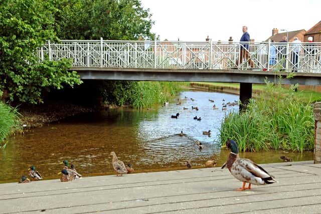 The River Bain near Conging Street.
