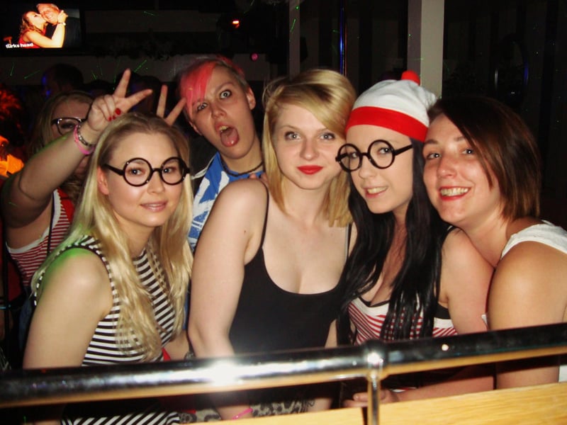 This group at The Turks Head, Louth, featured in the Leader 10 years ago as part of the paper’s Big Night Out feature.
