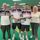 Winners - Ray Reeson, Andy Dunnington, Nathan Dunnington and Margaret Wilkinson