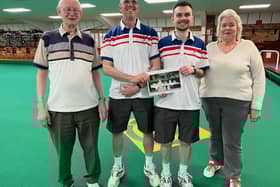Winners - Ray Reeson, Andy Dunnington, Nathan Dunnington and Margaret Wilkinson