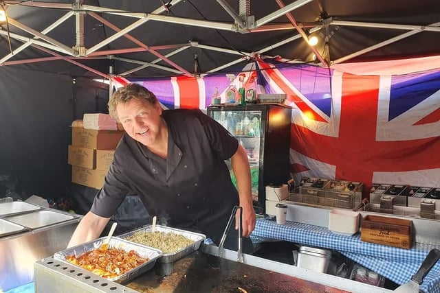 Mablethorpe Continental Market street food festival.