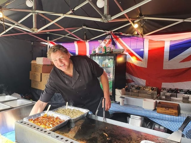 Mablethorpe Continental Market street food festival.