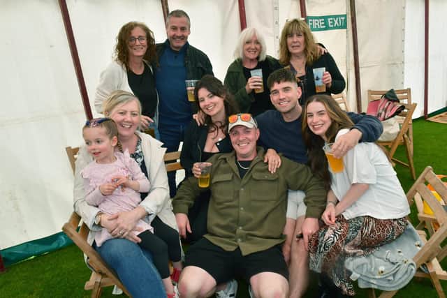 Crowds enjoying Woodhall Spa Beer Festival. Photos: D.R.Dawson Photography
