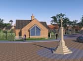 An impression of how the retirement village would look.
