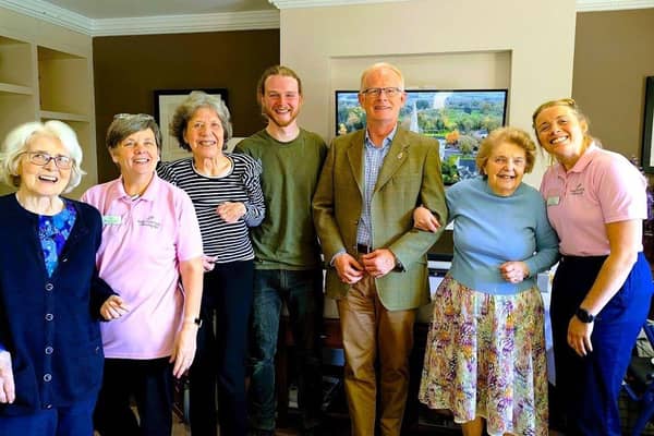 Jay Naylor (middle left) and Richard Chesterfield (Middle right) High Sheriff of Rutland