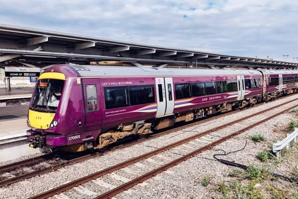 East Midlands Railway (EMR) has unveiled its first fully refurbished Class 170 train.