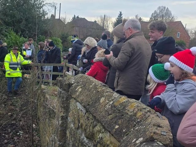 Crowds came out for the 30th New Year's Day duck race. Photo: Angela Mayne