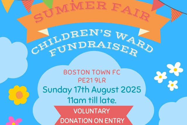A summer fair is to be held in support of Boston Pilgrim Hospital's children's ward.