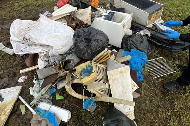 The fixed-penalty charge for fly-tipping in East Lindsey is increasing to £1,000