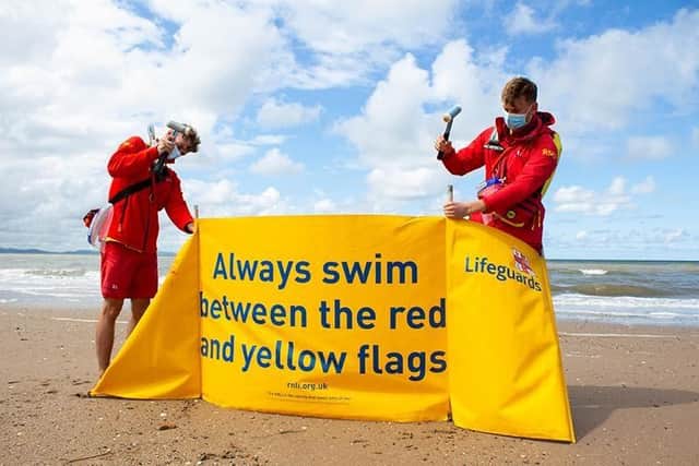 RNLI Lifeguards have issued safety advice as the good weather continues.