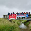 SOS Biscathorpe campaigners celebrate the ruling.