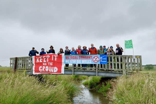 SOS Biscathorpe campaigners celebrate the ruling.