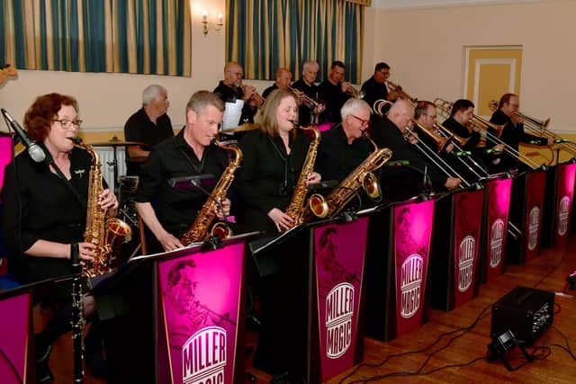 Miller Magic swinging at Sleaford Masonic Rooms.