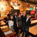 Pictured (from left) brand manager Katie Calder and directors Neil Burden, Victoria Burden, Bob Wilding, and Lesley Wilding.