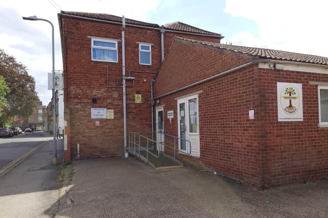 Centrepoint Outreach's base in Red Lion Street.