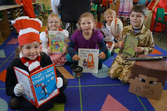 World Book Day celebrations at Osgodby Primary School.