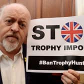 Stars including Bill Bailey (pictured) are backing calls for the ban to be enacted quickly - Animal News Agency