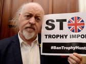Stars including Bill Bailey (pictured) are backing calls for the ban to be enacted quickly - Animal News Agency