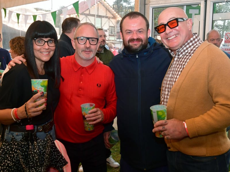 L-R Sarah Orriss, Jason Zealand, Callum Churcher, Graham Orriss