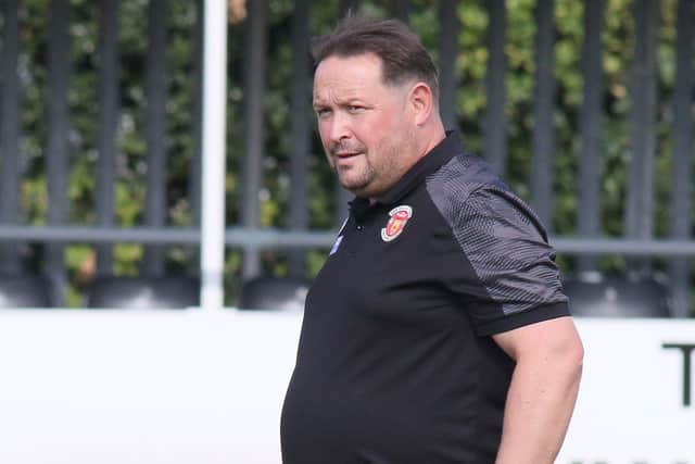 Skegness manager Chris Rawlinson.