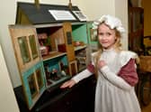 Youngest volunteer at The Village Church Farm, six-year-old  Meeka Ellis.