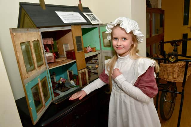 Youngest volunteer at The Village Church Farm, six-year-old Meeka Ellis.