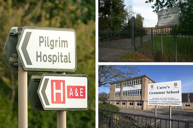 A host of schools and NHS sites in Lincolnshire have been allocated funds for vital repairs.