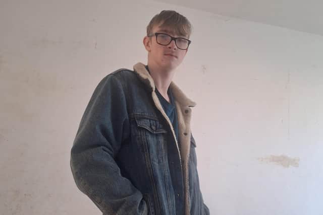 Eighteen-year-old James Greenfield, from Louth, whose TikTok content is attracting thousands of followers.