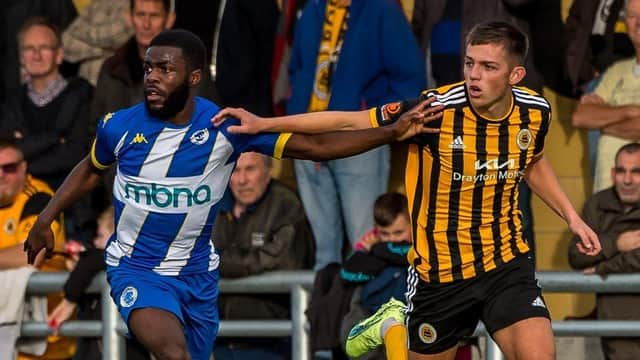 Zak Goodson is back at Boston. Pic courtesy of Boston United.