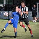 Action from Brigg's defeat to Winterton on Saturday. Photo by Anna Backstrom.