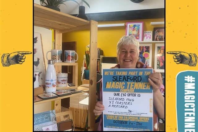 Ruth Burrows Art Shop and Studio is taking part too.