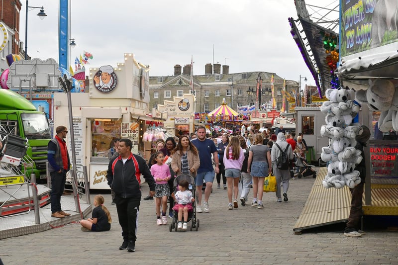 Boston May Fair has returned to the town centre.