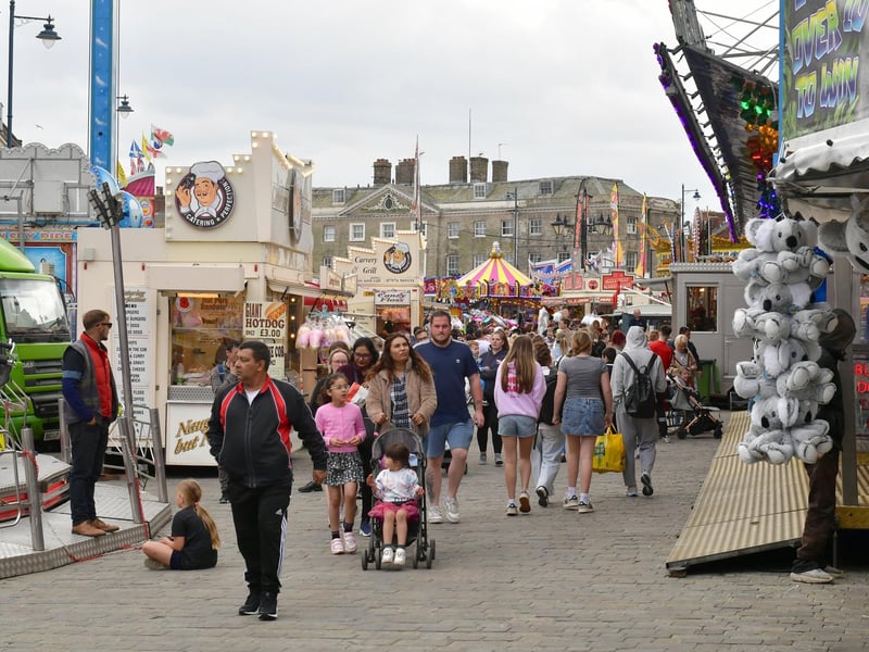 Boston May Fair has returned to the town centre.