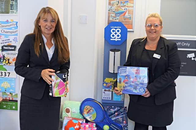 Jo Sims, Travel branch manager and Rhianne Mathers, Travel assistant manager, at the Gainsborough branch