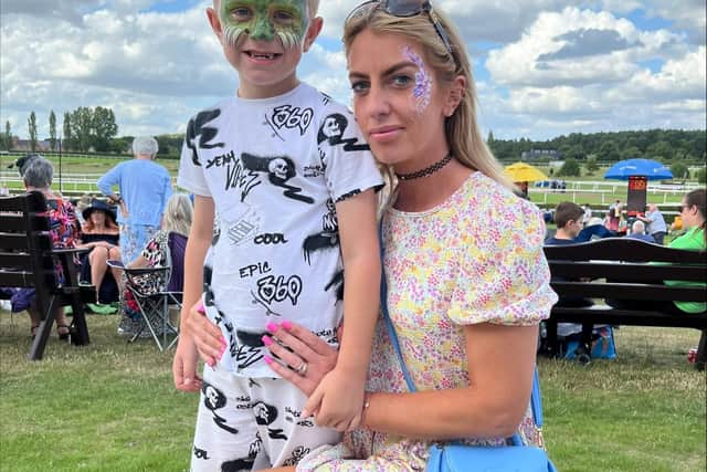 Face painting fun at the community race day. Image: The Jockey Club