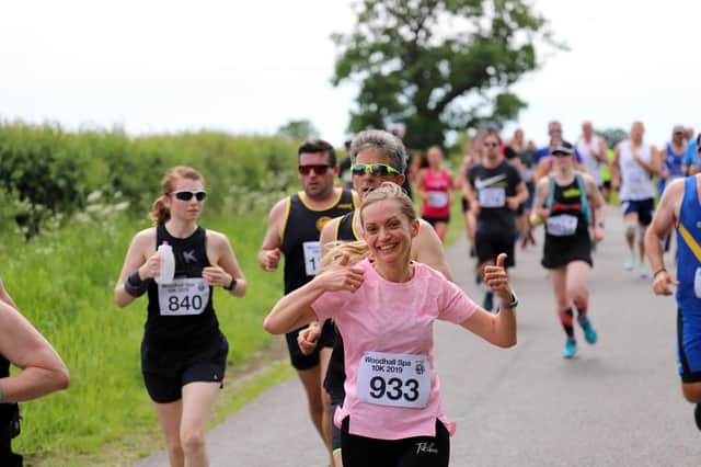 An image from the Woodhall 10k in 2019. Photo: John Rainsforth