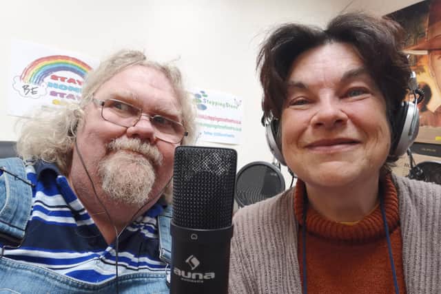 Bill and Kate Rodgers from Stepping Stone Theatre for Mental Health