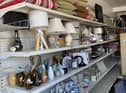 Inside the new Seaside Greyhounds charity shop in Chapel St Leonards.