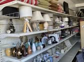 Inside the new Seaside Greyhounds charity shop in Chapel St Leonards.