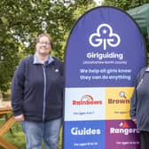 Michelle Walmey and Hazel Kelly of Louth's Girl Guiding. Photos: Holly Parkinson