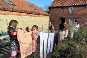 Schools activity at Mrs Smiths Cottage which has earned the prestigous Sandford Award