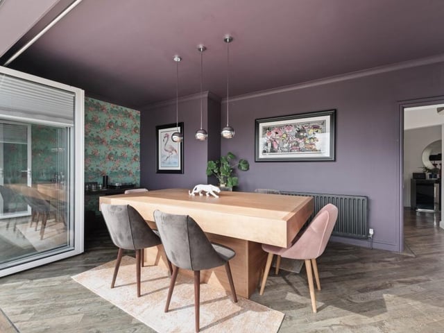 Looking back in on the dining room from the sun terrace.
