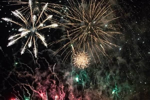 There are still firworks displays in the Skegness area in spite of cancellations.