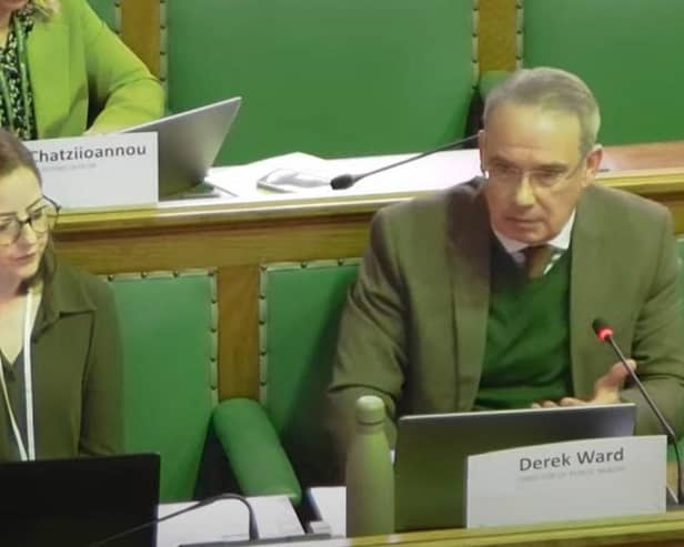 Director of Public Health, Derek Ward