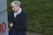 Police have released this image of a person they wish to trace.