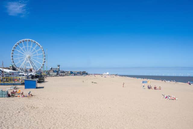 Great Yarmouth beaches are big and beautiful with fun along Marine Parade