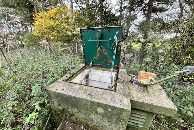 The entrance to the bunker. Photos: SDL Auctions Limited