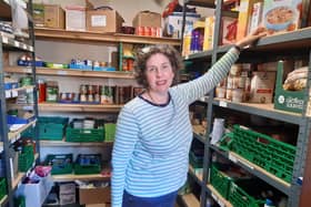 Isabel Forrester of the Horncastle Community Larder.